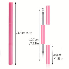 Double-Head Stainless Steel Acne Needle for Blackhead Removal