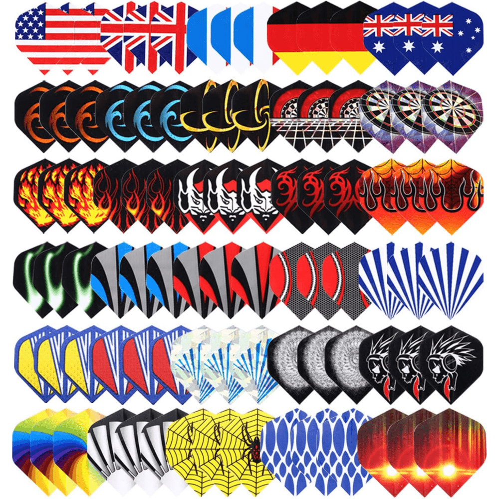 90pcs Dart Flights Improve Your Dart Games
