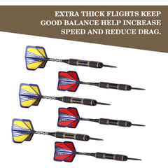 90pcs Dart Flights Improve Your Dart Games