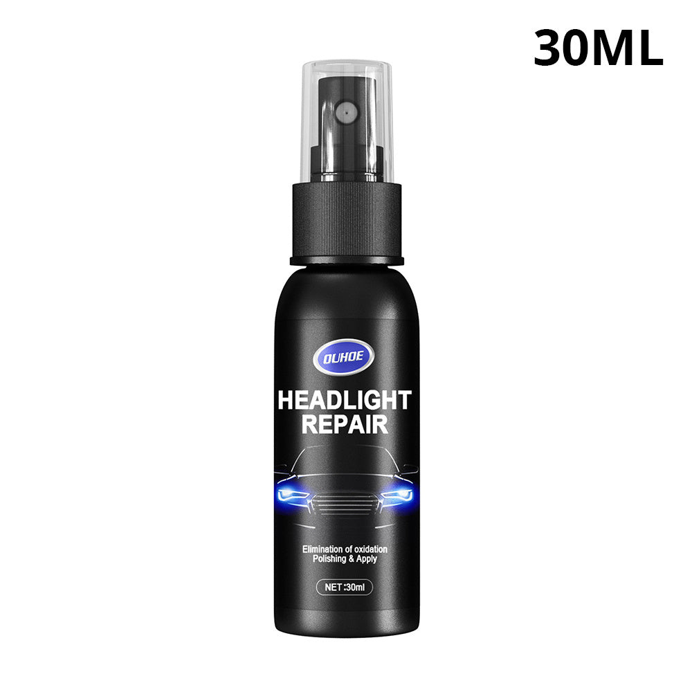 Car Headlight Polishing Agent Scratch Remover Repair Fluid Kit