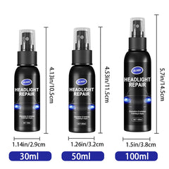 Car Headlight Polishing Agent Scratch Remover Repair Fluid Kit