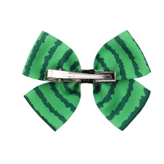Watermelon Print Bow Hair Clip Hair Accessories Baby Girls