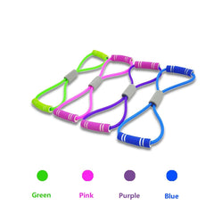 8 Shaped Resistance Bands Yoga Pull Rope for Chest Expansion
