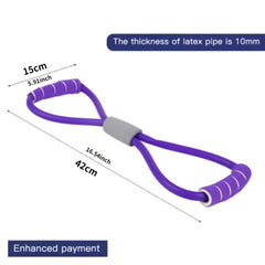 8 Shaped Resistance Bands Yoga Pull Rope for Chest Expansion