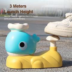 Air Rocket Launcher Outdoor Toy Soaring Rocket Flying Disc Saucer