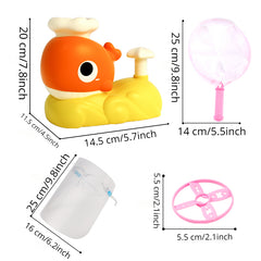 Air Rocket Launcher Outdoor Toy Soaring Rocket Flying Disc Saucer