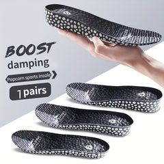 Sports Shock Absorption Insoles High Elastic Deodorant Comfortable