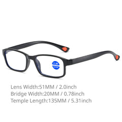 Men's Anti Light Glasses Vintage Portable High Definition Glasses