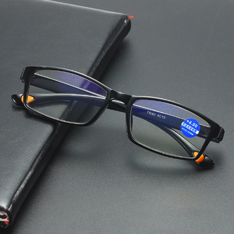 Men's Anti Light Glasses Vintage Portable High Definition Glasses
