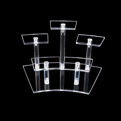 Acrylic Mini Toy Display Rack Perfume Doll Jewelry Stand