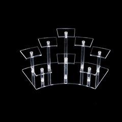 Acrylic Mini Toy Display Rack Perfume Doll Jewelry Stand