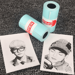 Printable Sticker Roll for Pocket Thermal Printer
