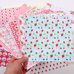 20 Sheets Pink Material Papers Retro Journal Ballet Decoration DIY Tools Student