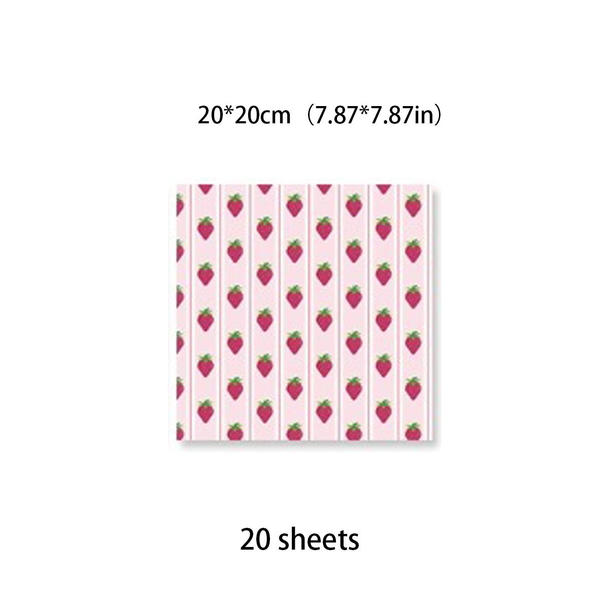 20 Sheets Pink Material Papers Retro Journal Ballet Decoration DIY Tools Student