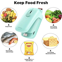 Portable Mini Sealing Machine for Storage Bags - Kitchen Gadget