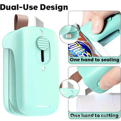 Portable Mini Sealing Machine for Storage Bags - Kitchen Gadget