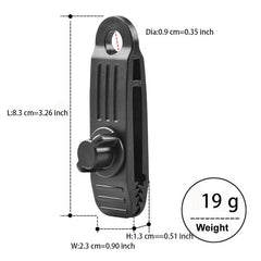 Windproof Tent Tarp Clips - Secure Tarp Snaps for Camping
