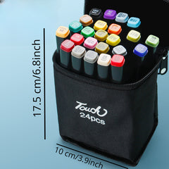 120pcs Animation Drawing Pen Watercolor Marker Set