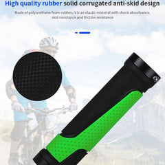 1pair Bike Handlebar Grip Lock On Rubber Cover Bike Accessories
