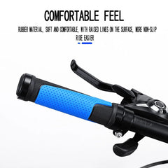 1pair Bike Handlebar Grip Lock On Rubber Cover Bike Accessories