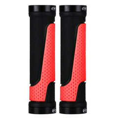 1pair Bike Handlebar Grip Lock On Rubber Cover Bike Accessories