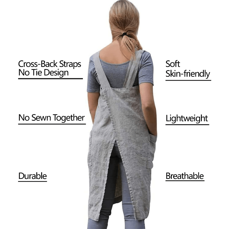 Waterproof Suspenders Apron Restaurant Waiter Work Clothes