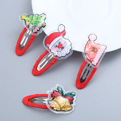 Sequin Christmas Hair Clips Holiday Hair Accessories for Girls