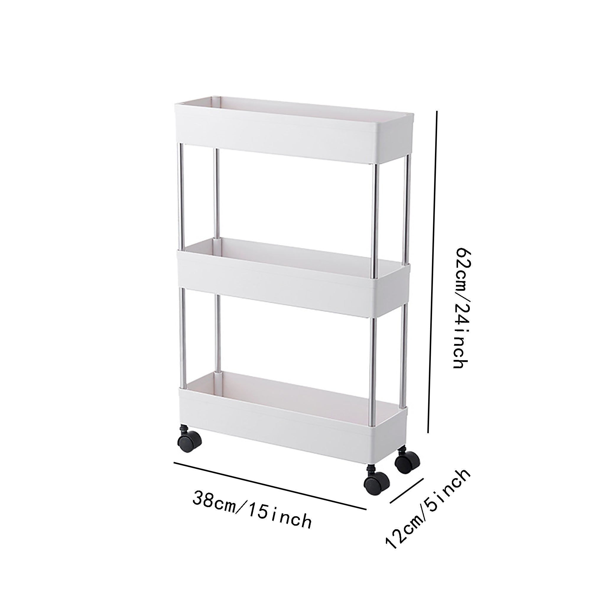 Stylish Clip Organizer with Hooks for Kitchen Bathroom
