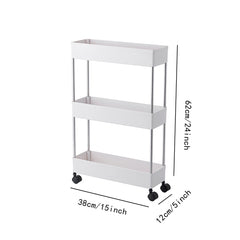 Stylish Clip Organizer with Hooks for Kitchen Bathroom
