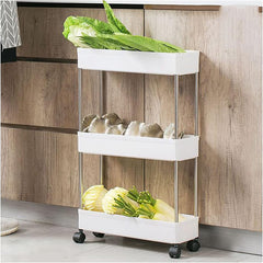 Stylish Clip Organizer with Hooks for Kitchen Bathroom