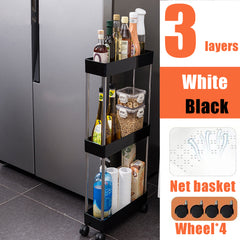 Stylish Clip Organizer with Hooks for Kitchen Bathroom