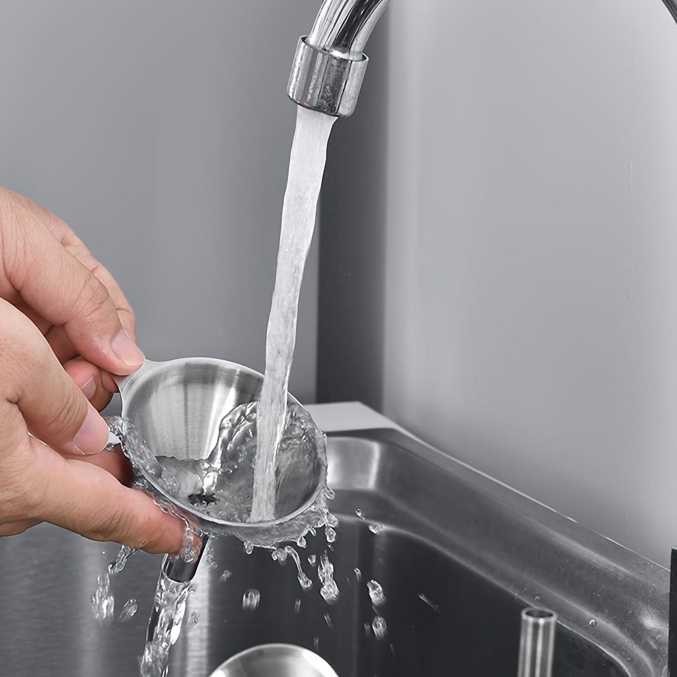 Stainless Steel Funnels Kitchen Gadget Set