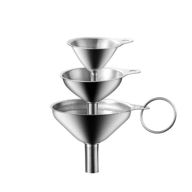 Stainless Steel Funnels Kitchen Gadget Set