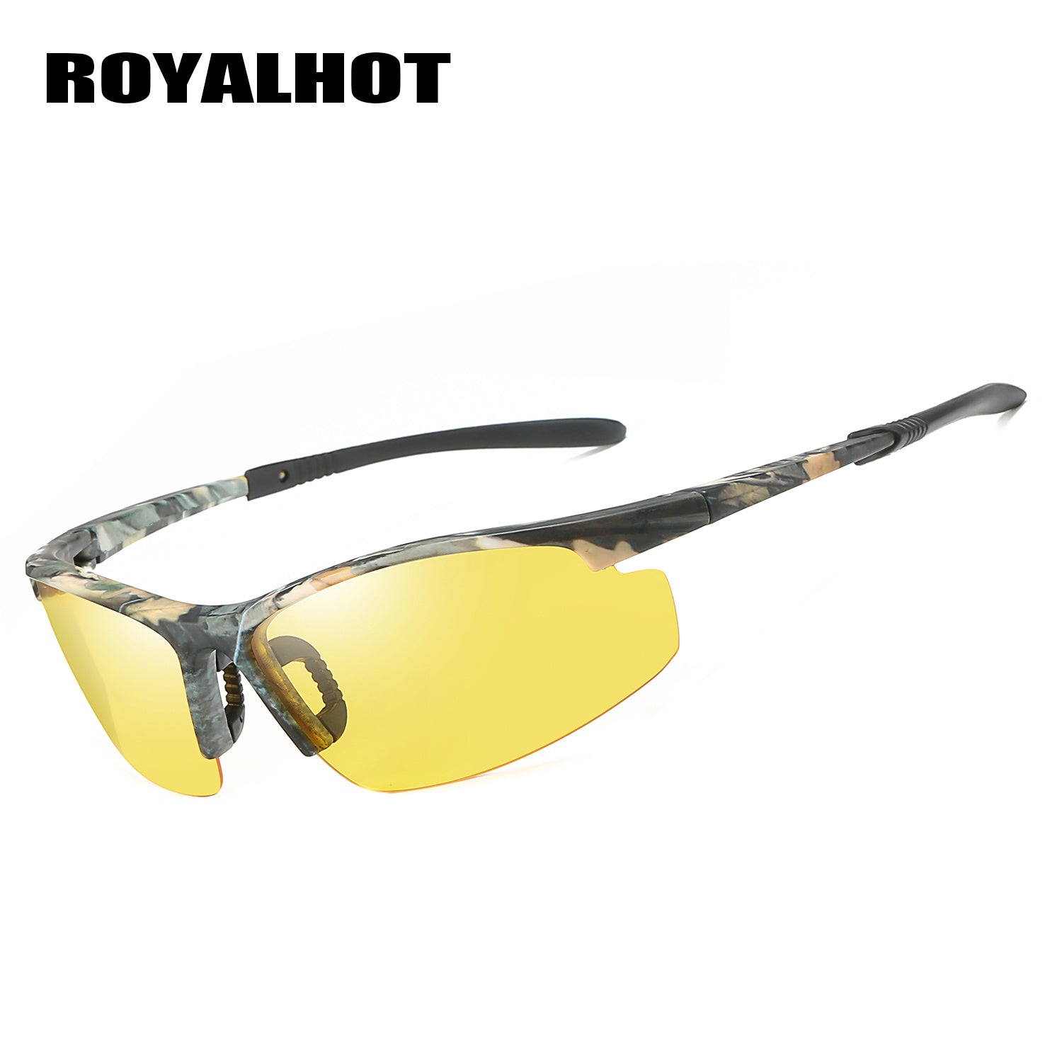 RoyalHot Camo Frame Polarized Sports Sunglasses UV Protection