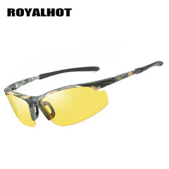 RoyalHot Camo Frame Polarized Sports Sunglasses UV Protection