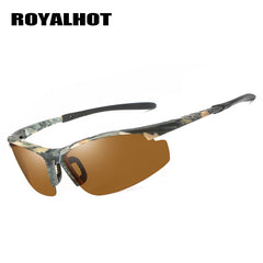 RoyalHot Camo Frame Polarized Sports Sunglasses UV Protection