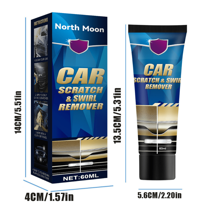 Motorcycle Scratch Remover Repair Car Paint Protection Polish Agent Eraser Paste