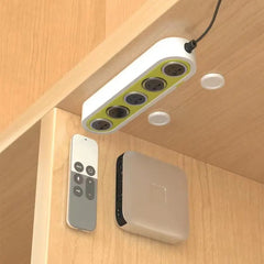 2pcs Magnetic Storage Hook Wall Mounted Remote Control Holder