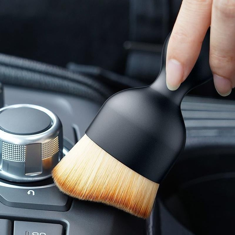 Car Interior Cleaning Tool Air Conditioner Soft Brush Dust Removal