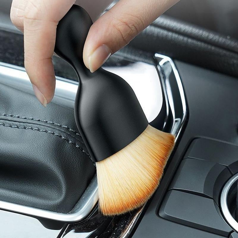 Car Interior Cleaning Tool Air Conditioner Soft Brush Dust Removal