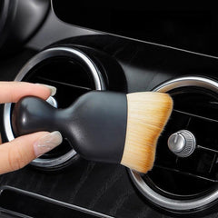 Car Interior Cleaning Tool Air Conditioner Soft Brush Dust Removal