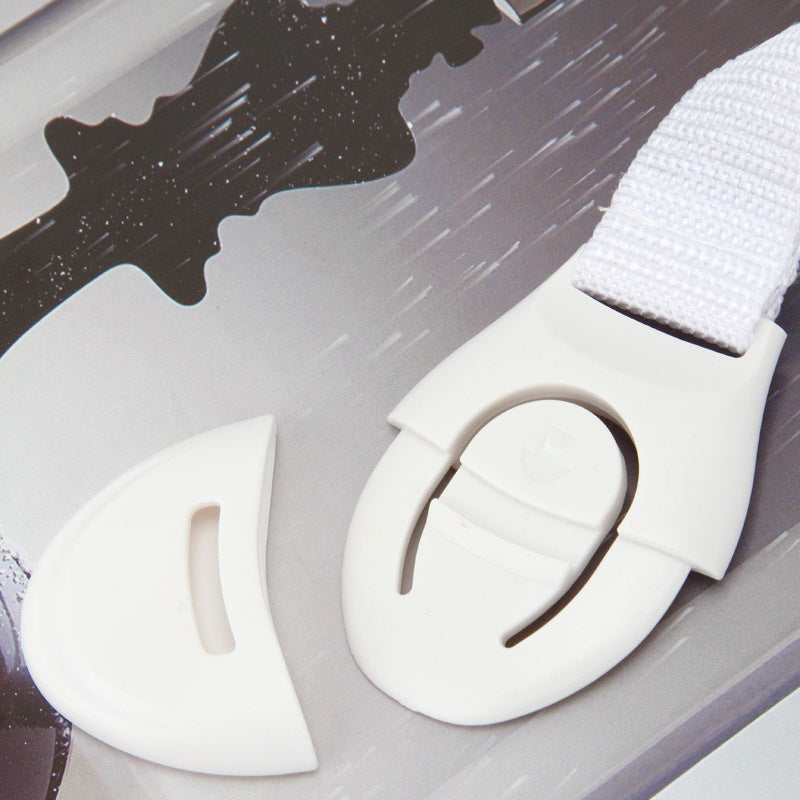 5pcs Multifunctional Cloth Strap Lock for Drawers Safety Lock - Closestool