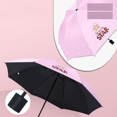 Children's Folding Sun Protection UV Protection Umbrella