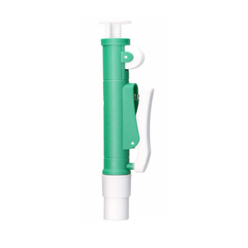 1pc Pipette Pump Set Of 3 Lab Pipettes 2ml 10ml Green 25ml Red