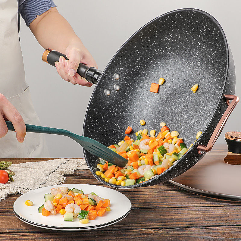 Non Stick Aluminum Skillet for Gas Stove Top & Induction Cooker PFOA Cookware