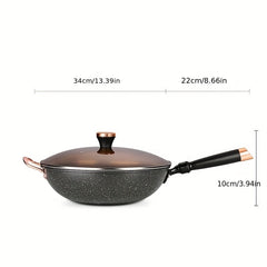 Non Stick Aluminum Skillet for Gas Stove Top & Induction Cooker PFOA Cookware