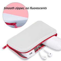 Silicone Storage Electronic Accessories Bag Zipper Carry On Bag