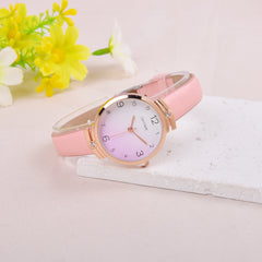 Student Quartz Watch and 4pcs Jewelry Set