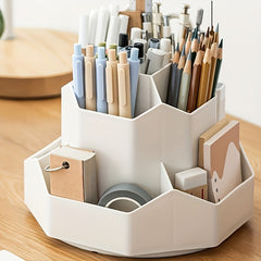 360 Degree Rotating Organizer Pen Holder for Cosmetics & Stationery