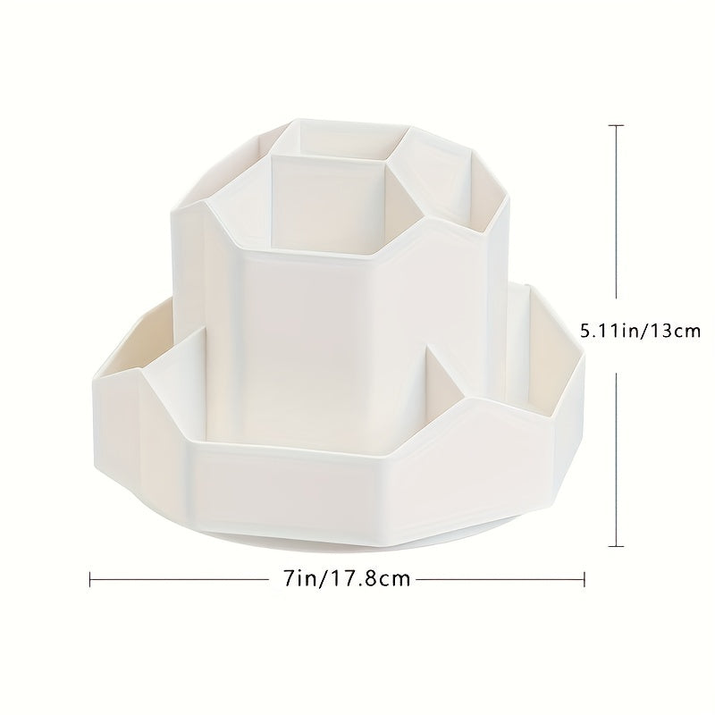 360 Degree Rotating Organizer Pen Holder for Cosmetics & Stationery